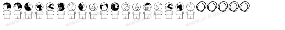 MMDrawings Regular字体转换